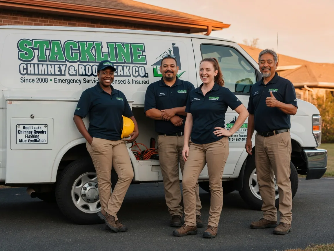 Chimney flashing repair company in West Branch, MI